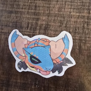 Sleeping Tigrex Monster Hunter Sticker