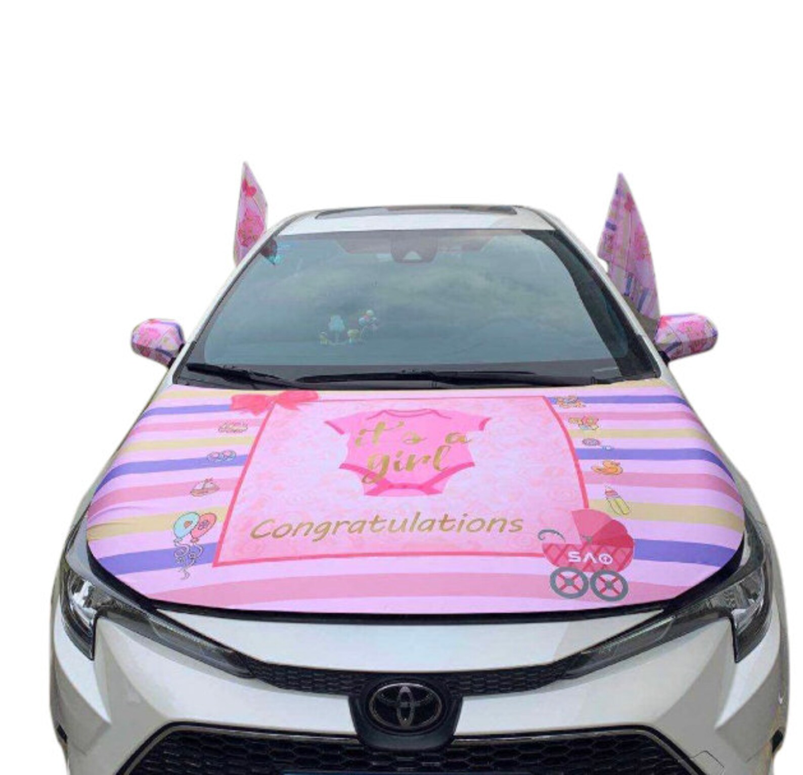 Its a Girl Car Decor Etsy