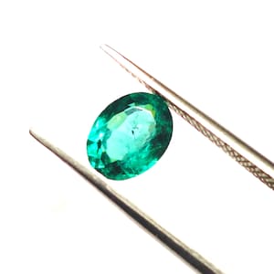 Lab Grown AAA Quality Emerald Loose Stone for Jewelry Making/ Gemstones Supplies Lab Created/ synthetic Best Birthday Gift for Her