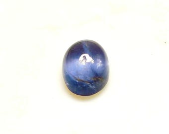 10x8x5,5 mm Natürlicher Iolith Cabochon Kleiner Edelstein !! Iolith Cabochon Edelstein !! Iolith geschliffener Edelstein - 3.50 Karat ca.