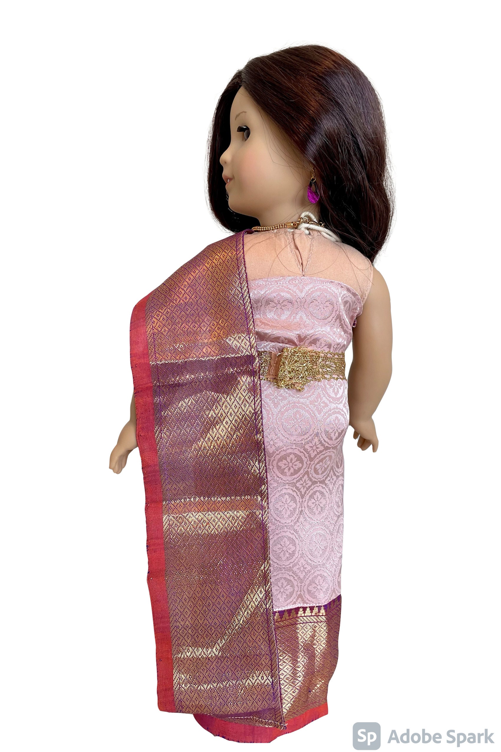 Doll Chut Thai Traditional Dress 4 Pc Fits 18 American Girl pic