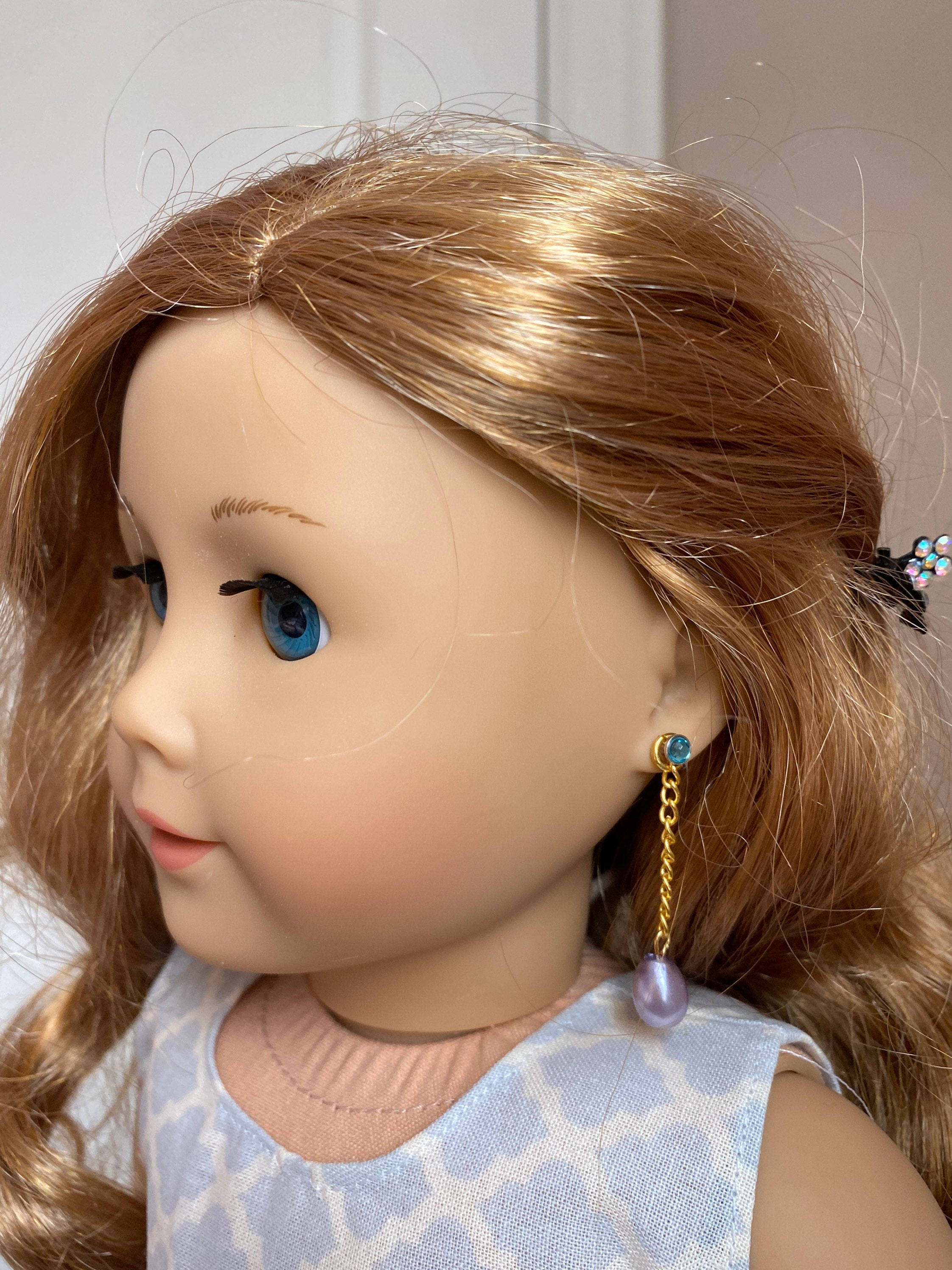 American girl store doll earrings
