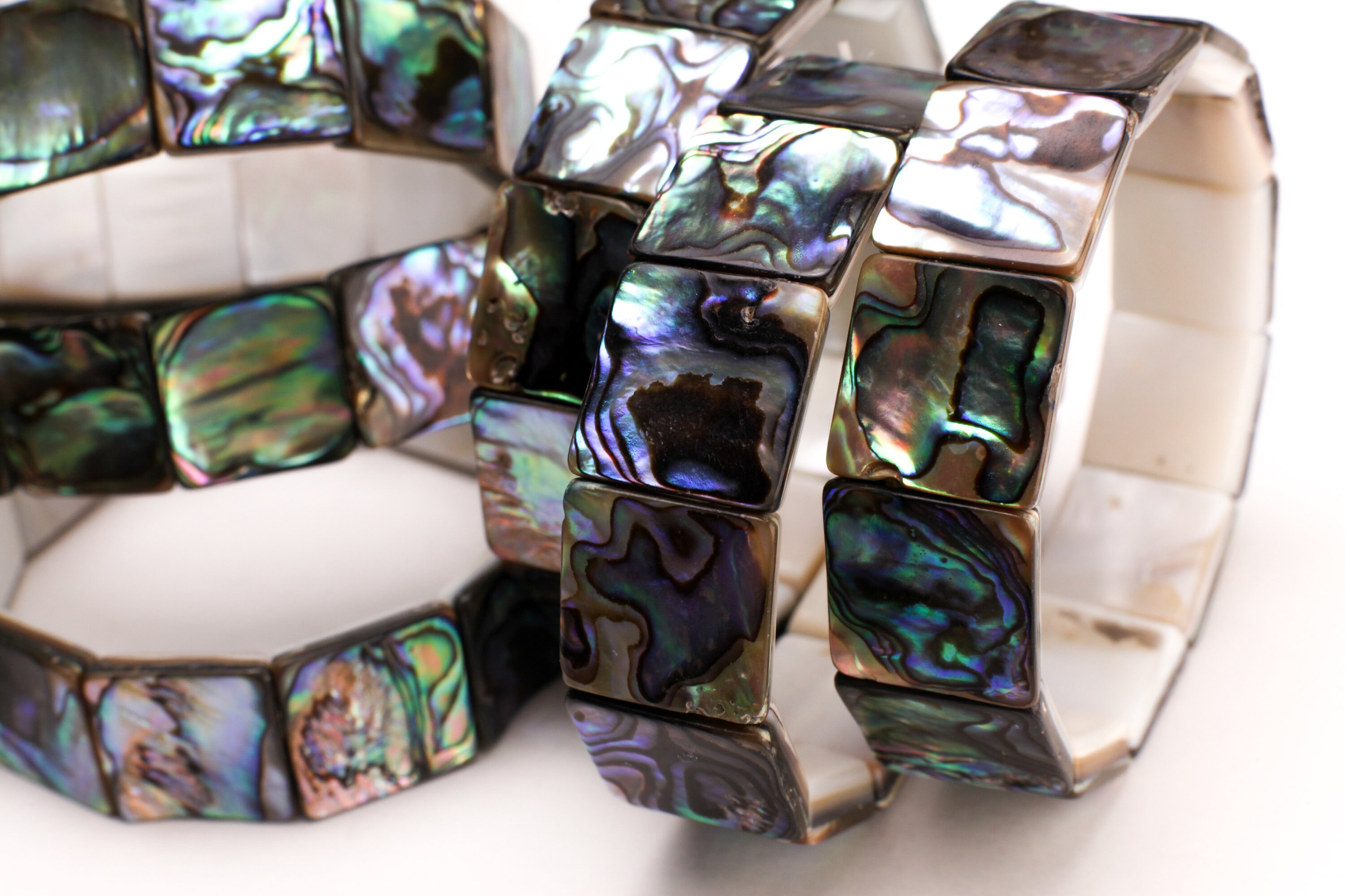 Genuine Abalone Paua Shell 16mm Double Drilled Vintage 7 | Etsy