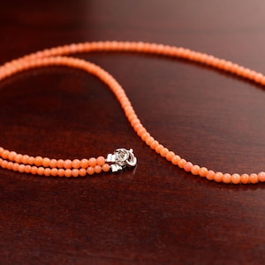 Etsy on sale coral necklace