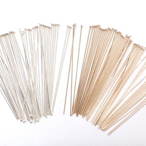 26 gauge 925 sterlingzilver en 14 kt gold filled stift voor het maken van sieraden. Gemaakt in de VS