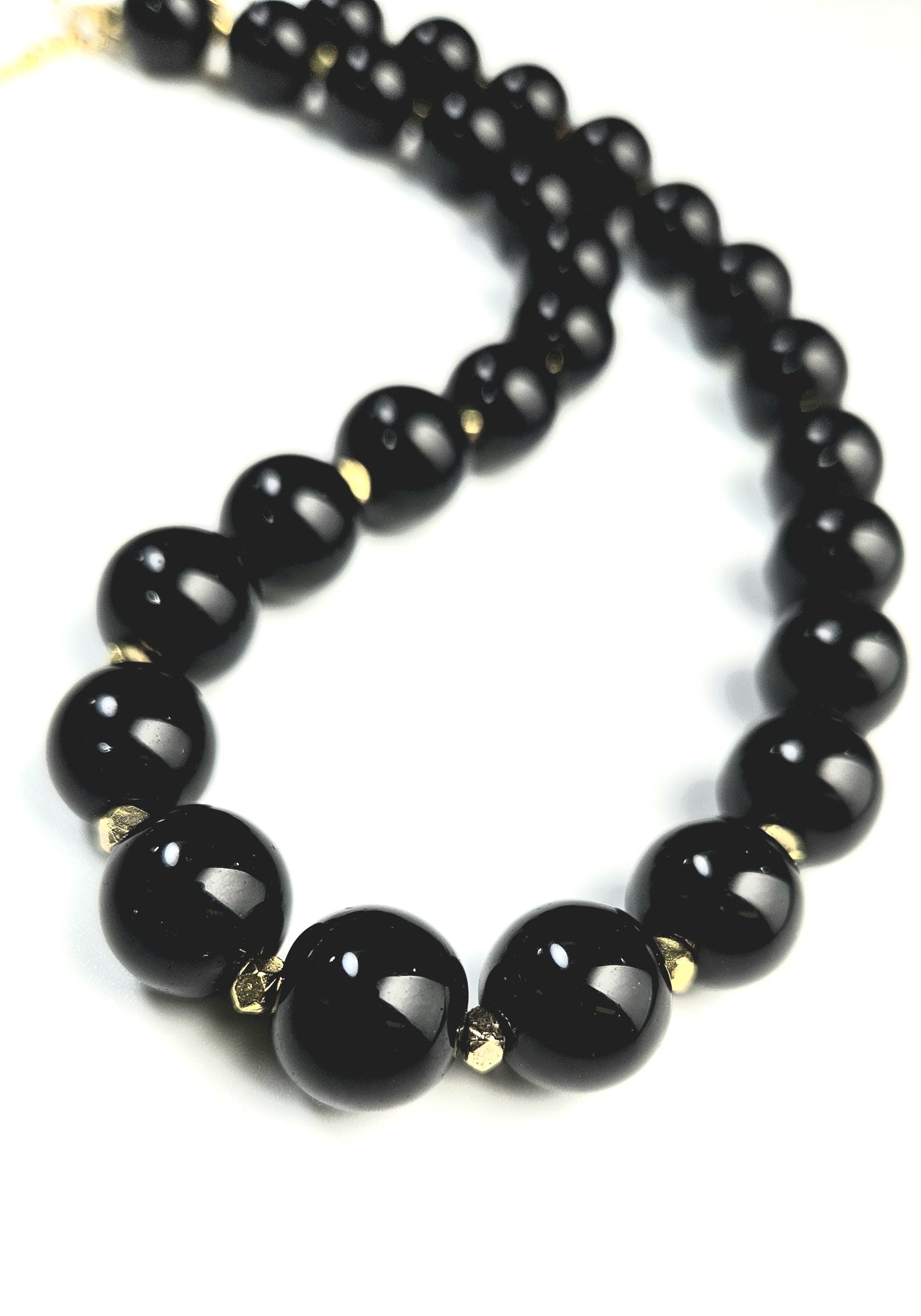 Genuine Black Onyx 14mm 18