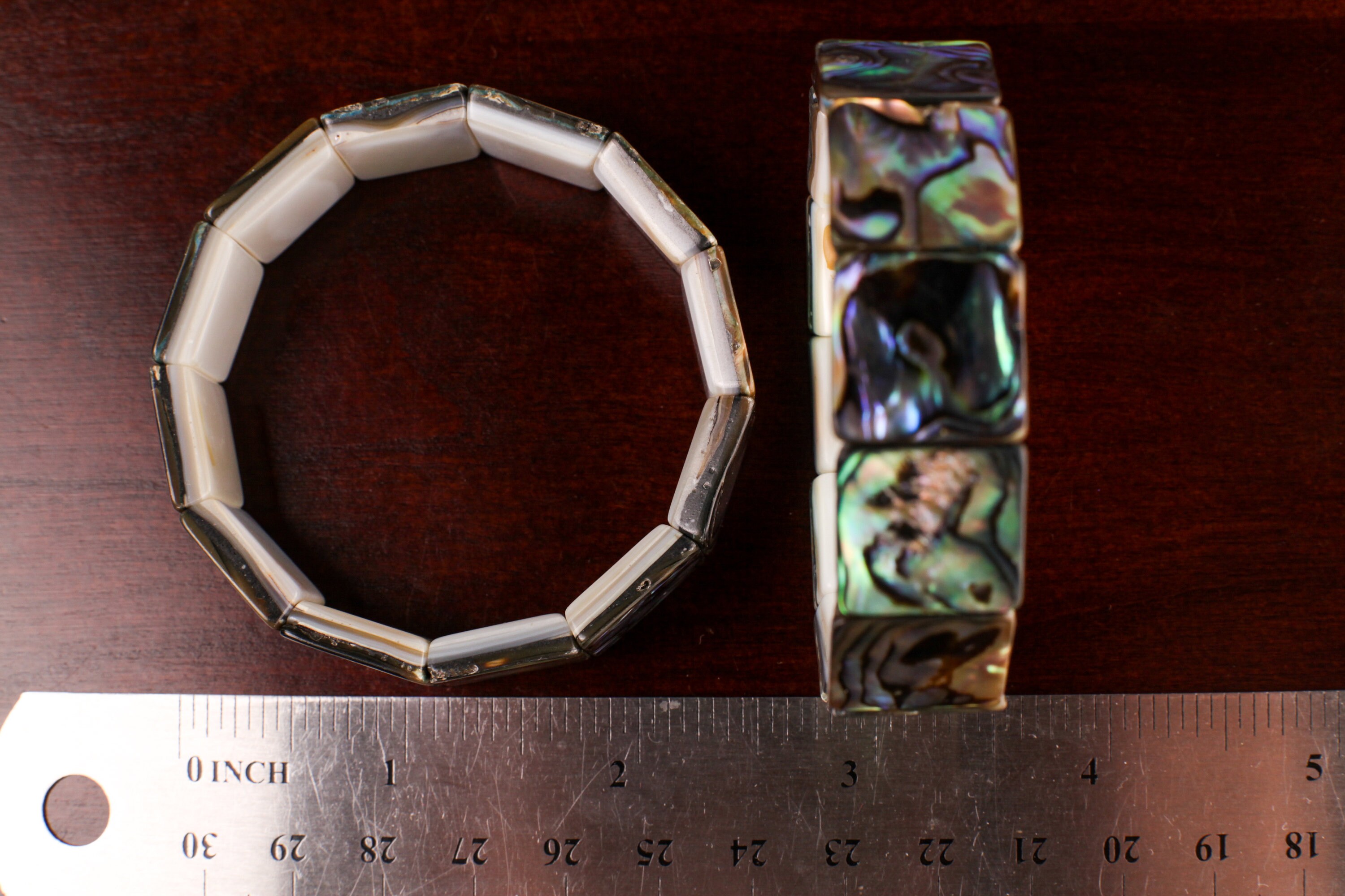 Genuine Abalone Paua Shell 16mm Double Drilled Vintage 7 | Etsy