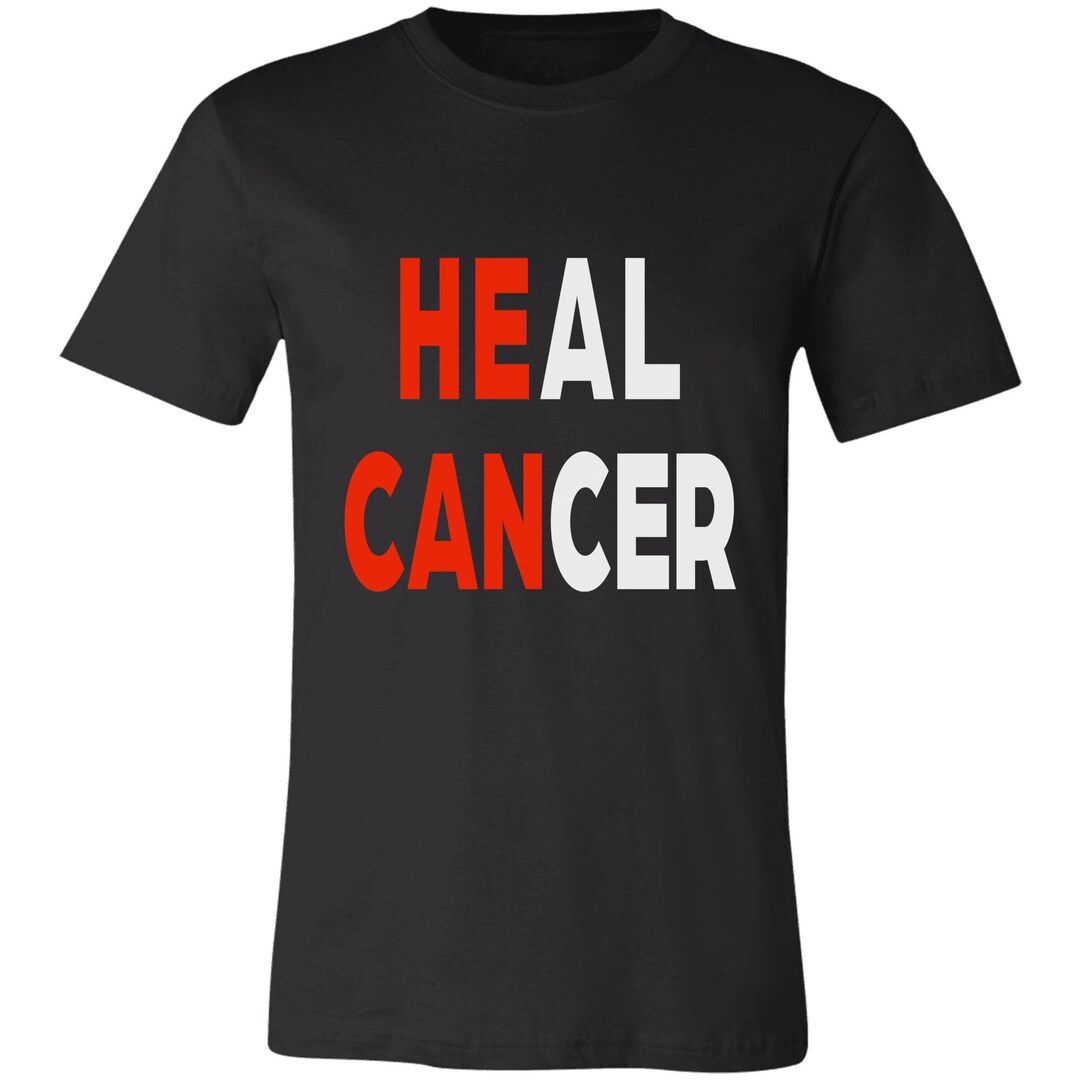 HE CAN Heal Cancer Cancer Awareness Survivor Faith Trust Etsy