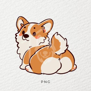 Corgi Dog png, Dog png, chien png, Autocollant png, Sublimation, Tasse png, Tendance png, T-shirt png, DTF, PNG, Transparent, DogMom Gift