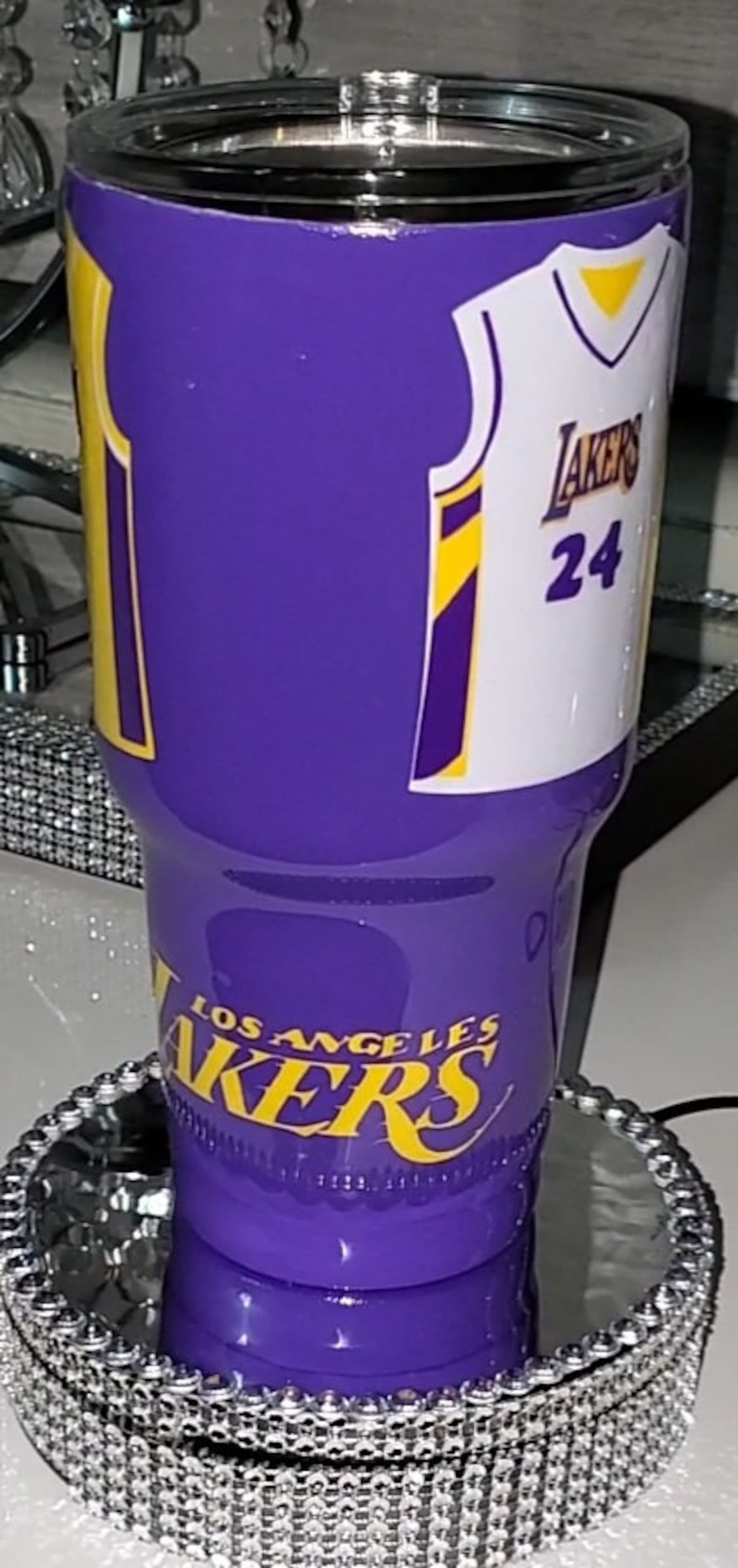 30 OZ Custom Sports Themed Tumbler Etsy
