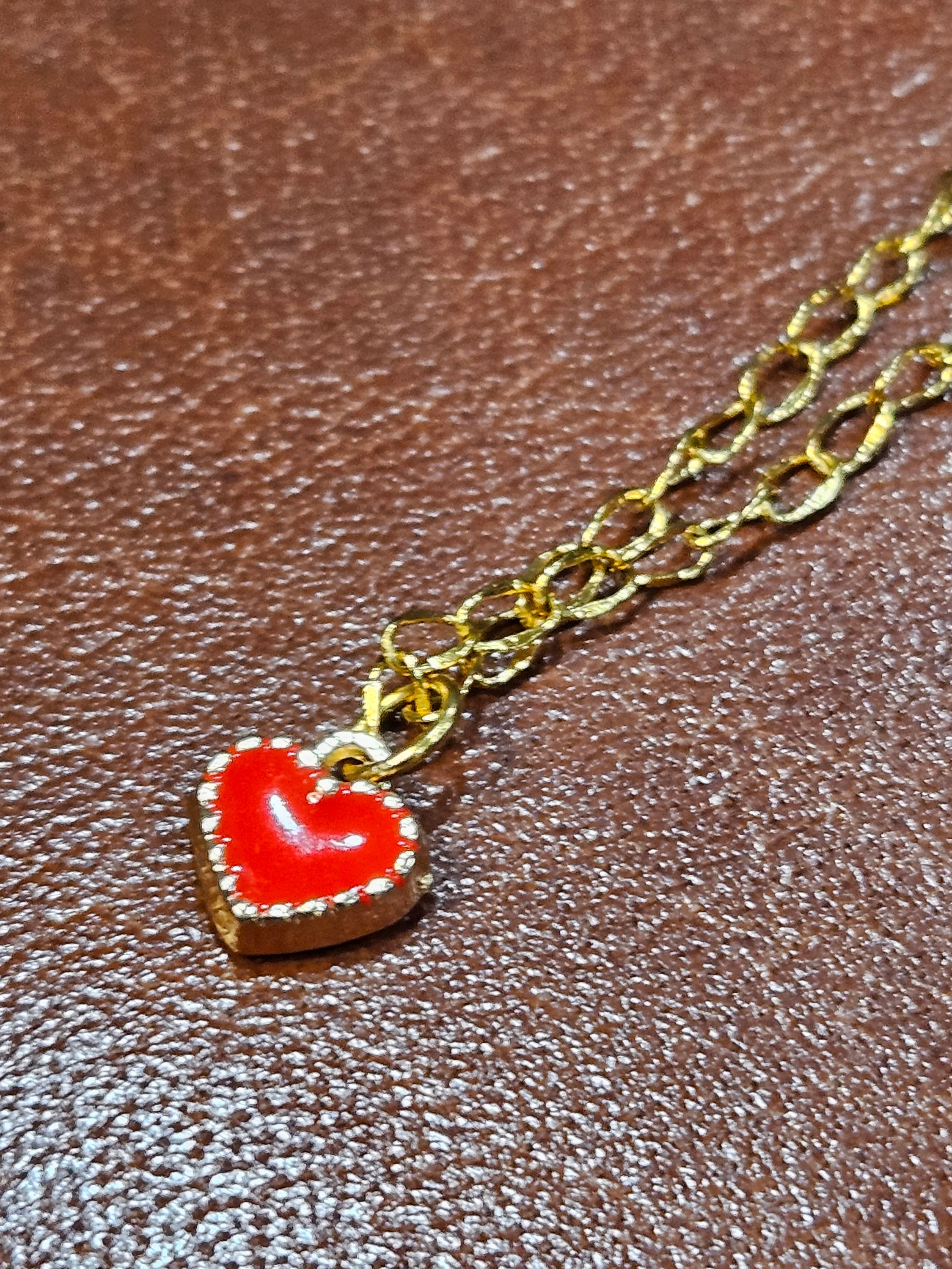 Heart Necklace - Etsy