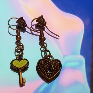 Key To The Heart Earrings