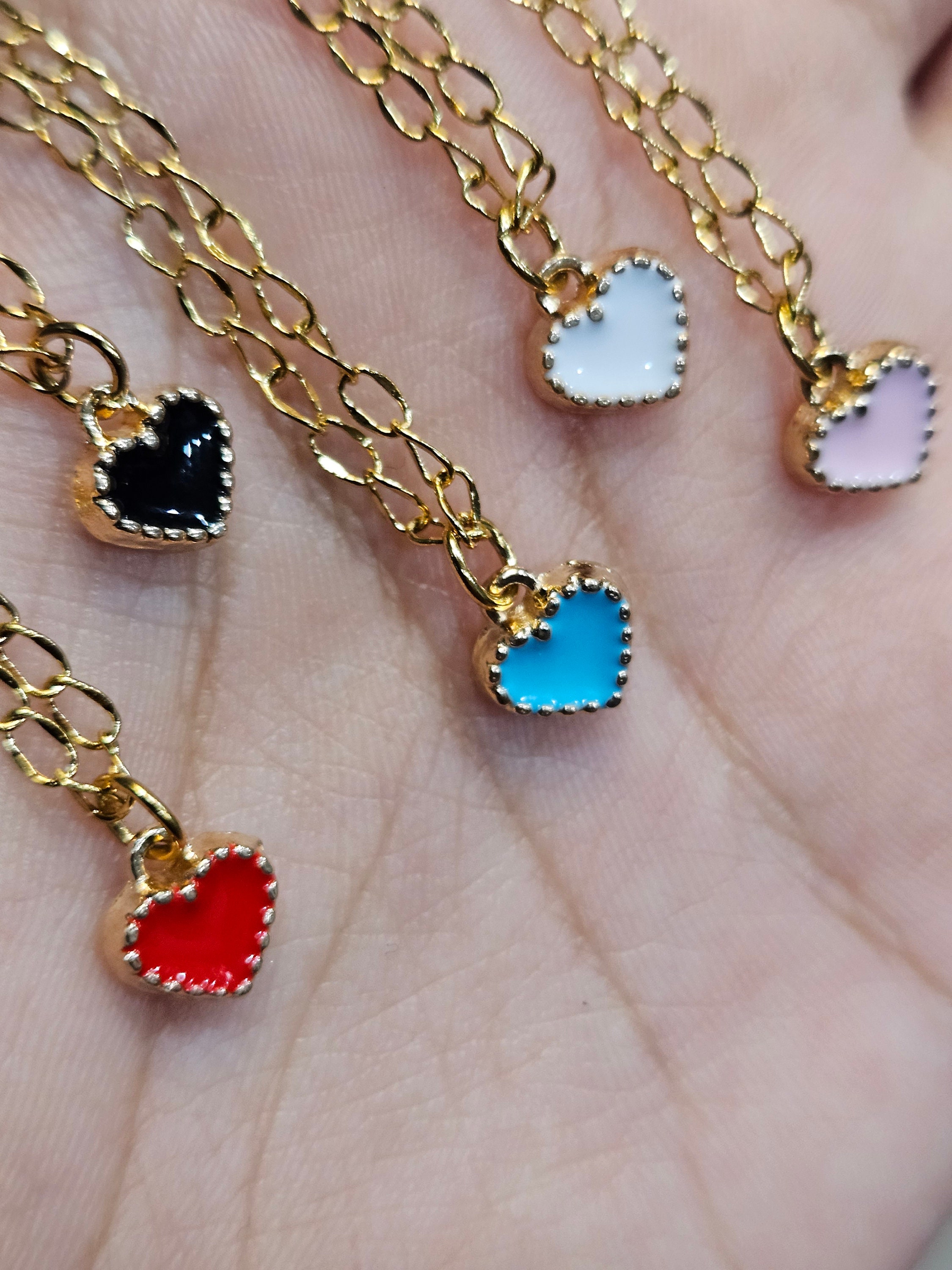 Heart Necklace - Etsy