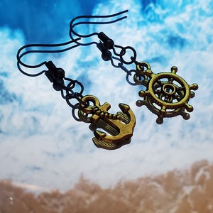 Sailor Themed Earrings