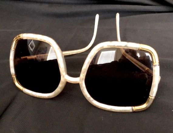 1970s Ted Lapidus vintage sunglasses