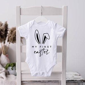 My First Easter Bunny Onesie®, Cute Bodysuit for Girl or Boy, Easter Bodysuit, Cute Easter Baby Gift, Bunny Ears Outfit