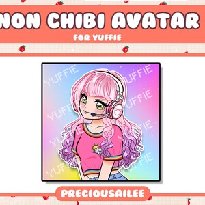 Custom Avatar / Profile Pic for Twitch, Youtube, Instagram and More ...