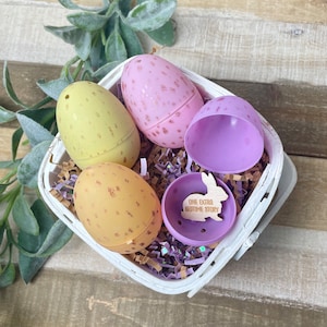Kids Easter Egg Tokens, Easter Egg Stuffers, Wooden, Easter Basket Stuffers, Easter Basket, Non Candy, Easter Party Favor, Gifts for Kids