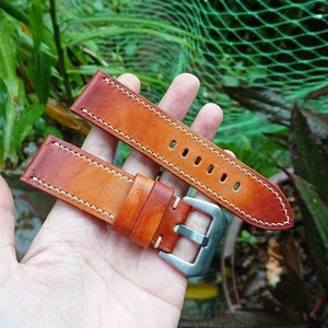 Patina Leather Watch Strap. Vintage Leather Watch Strap 15mm 16mm 17mm 18mm 19mm 20mm 21mm 22mm 23mm 24mm 25mm 26mm