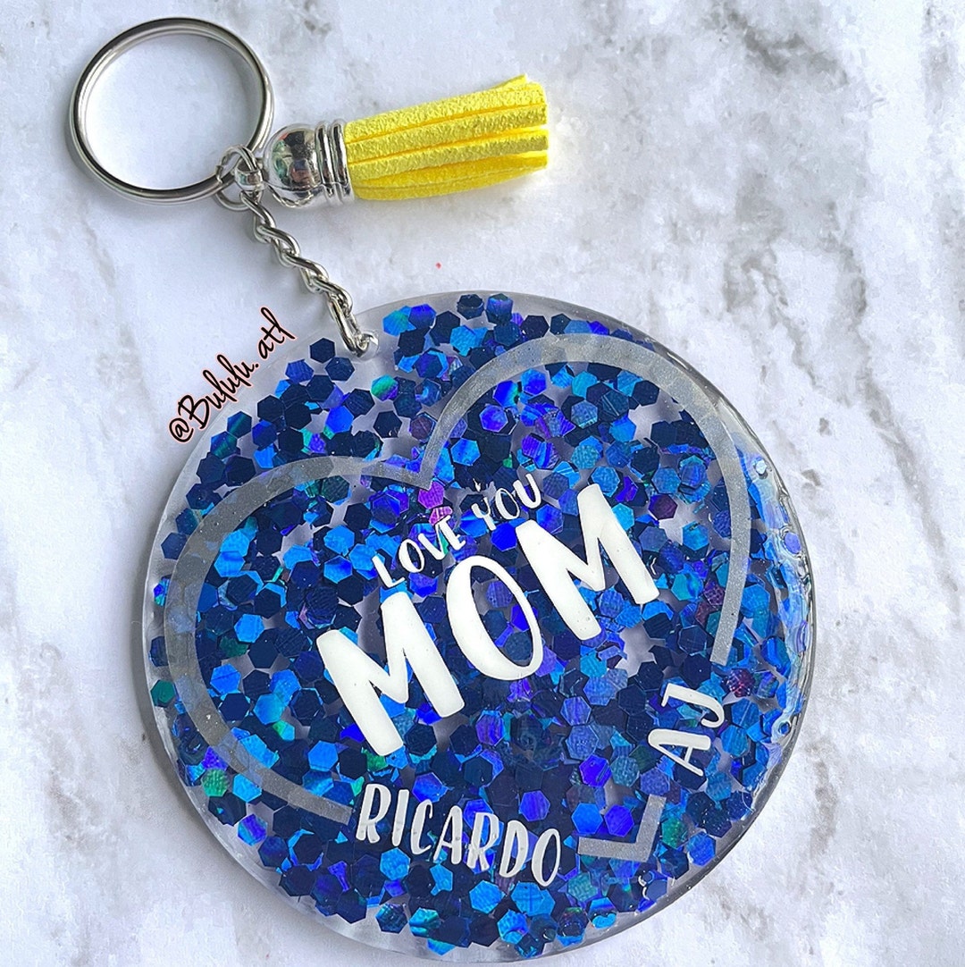 Mother's Day Keychain Mom gift ideas Custom Keychain Etsy.de
