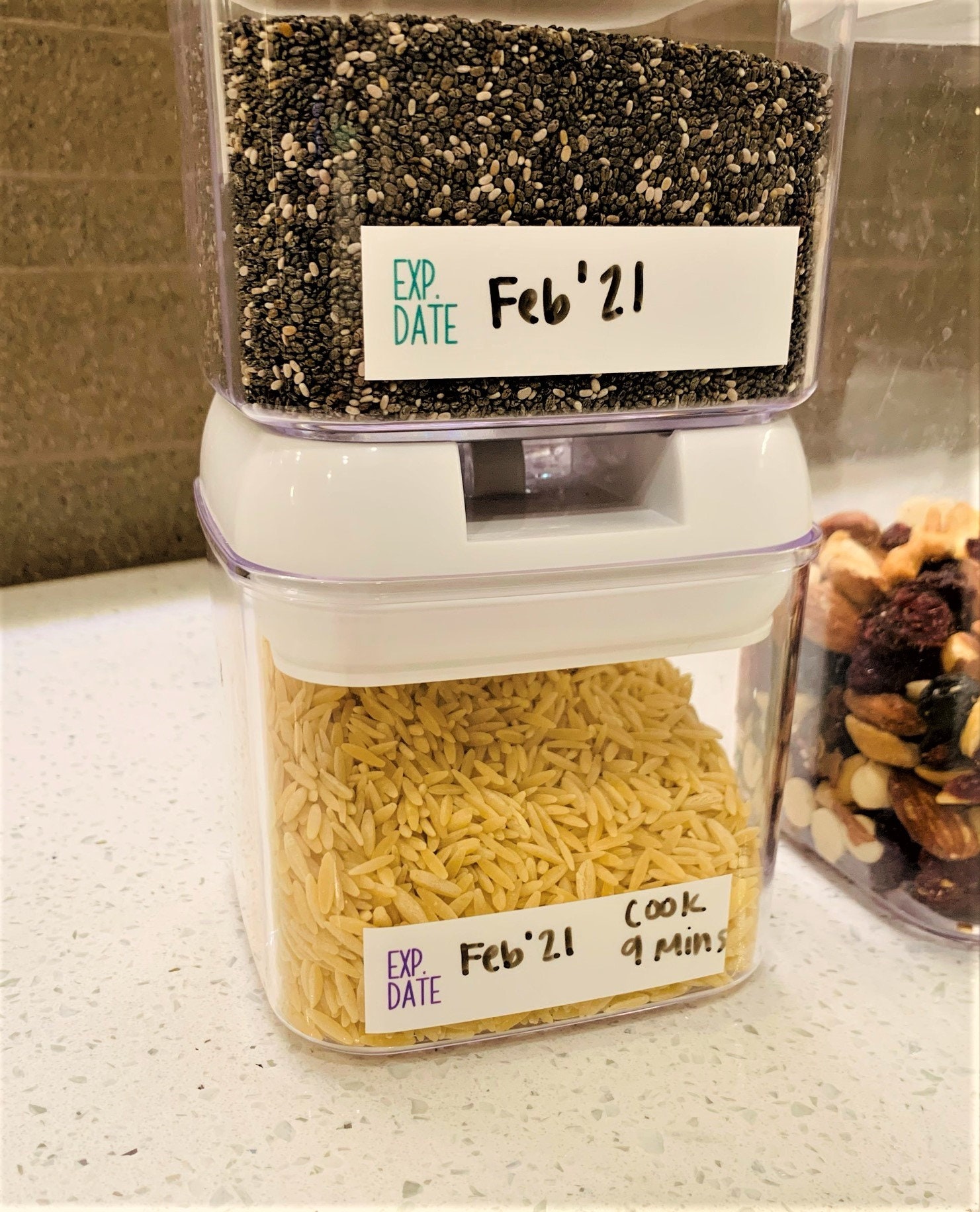 Dry Erase Expiration Date Stickers 5 Pack Dry Erase Marker Etsy