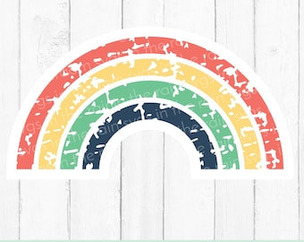 Download Retro Rainbow Etsy