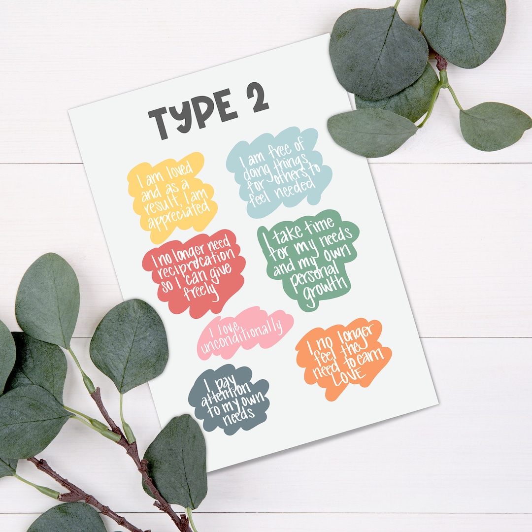 Enneagram Type Four 3 Vinyl Sticker Decal