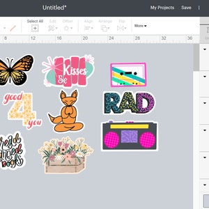 Cricut Stickers Course Learn to make Cricut Stickers How image 3