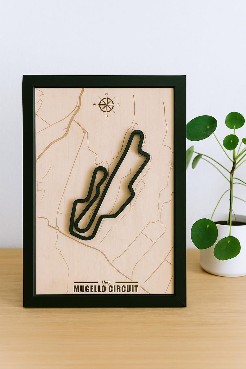 Moto GP Circuit Maps, Laser Cut Circuits, Custom Maps, Motorsport ...