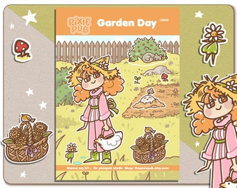 Garden Day Mini Sticker Sheet