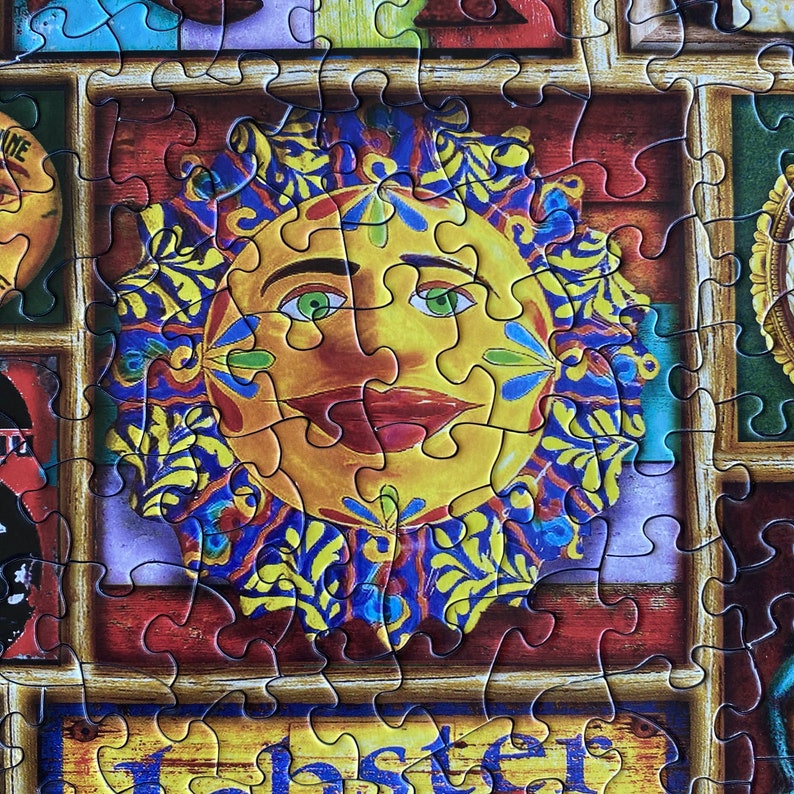 Odds and Ends by Lewis T Johnson Lucky Puzzles 1000 Piece Etsy