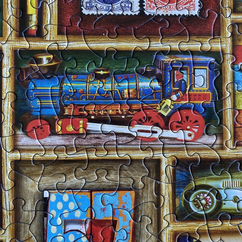 Odds and Ends by Lewis T Johnson Lucky Puzzles 1000 Piece Etsy