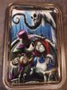 Nightmare Before Christmas meets Alice in Wonderland Trinket or Rolling Tray