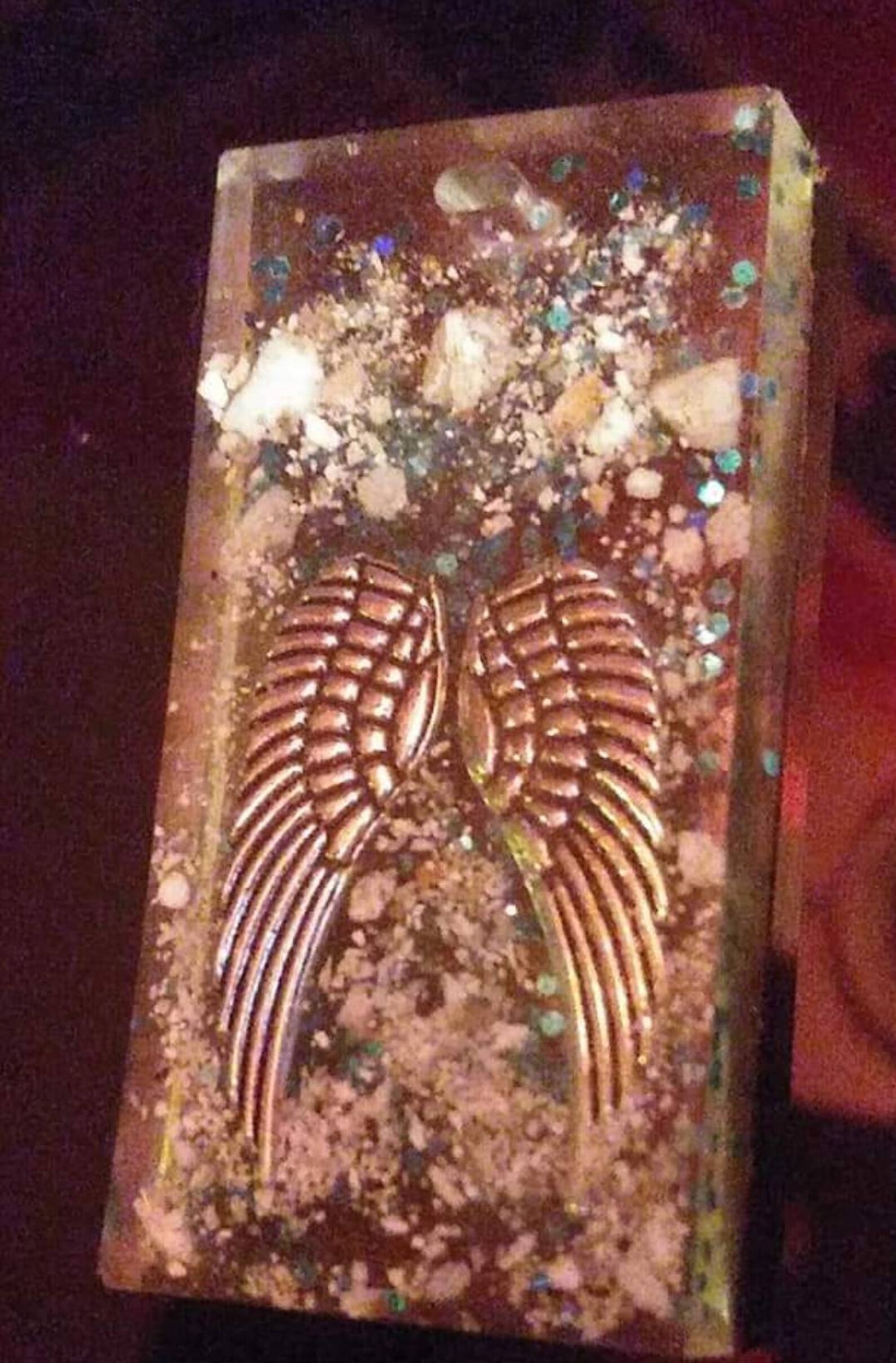 Ashes Keepsake Ashes in Resin Cremation Keepsake Pet Etsy