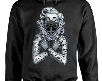 marilyn monroe gangster hoodie