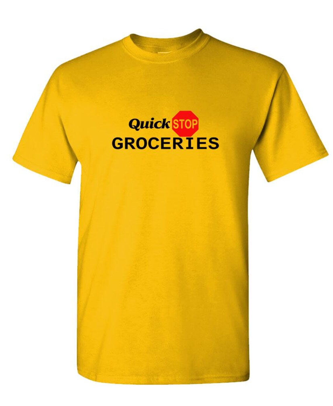 QUICK STOP GROCERIES Unisex Cotton TShirt Tee Shirt Etsy