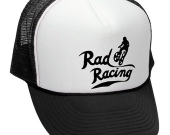 Rad Racing-Rétro Vintage Années 80 Film BMX-Fleece Pull-over à Capuche Rad Racing-Rétro Vintage Années 80 Film BMX-Fleece Pull-over à Capuche