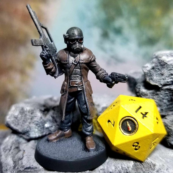 NCR Ranger Fallout New Vegas Hand Painted Tabletop Miniature