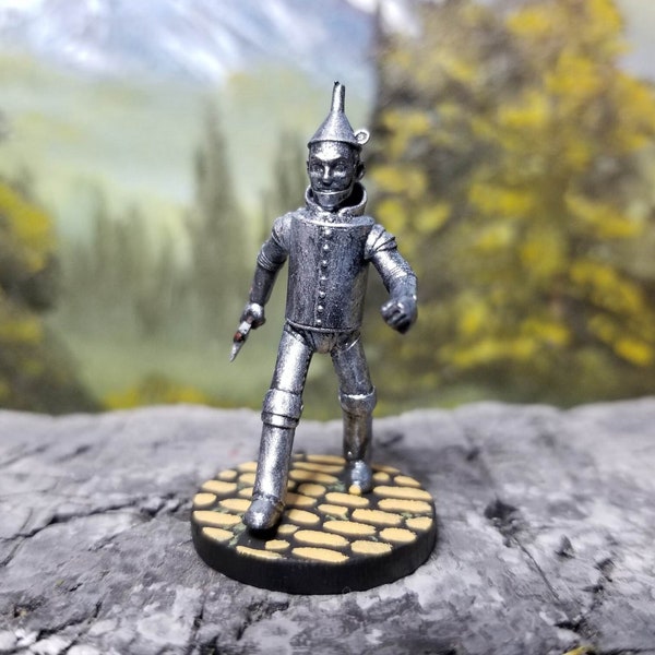 Tin Man from Wizard of Oz Hand Painted Tabletop Miniature