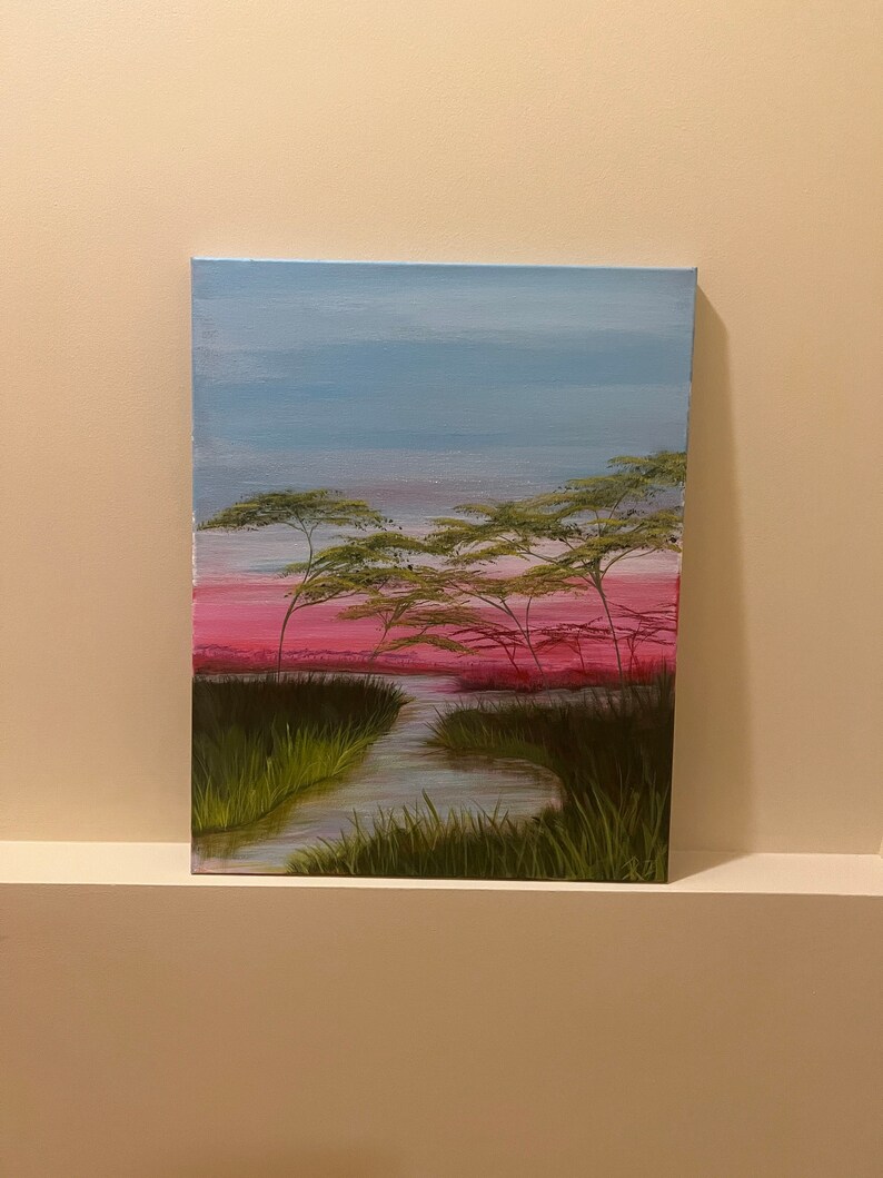 Marsh at Sunset