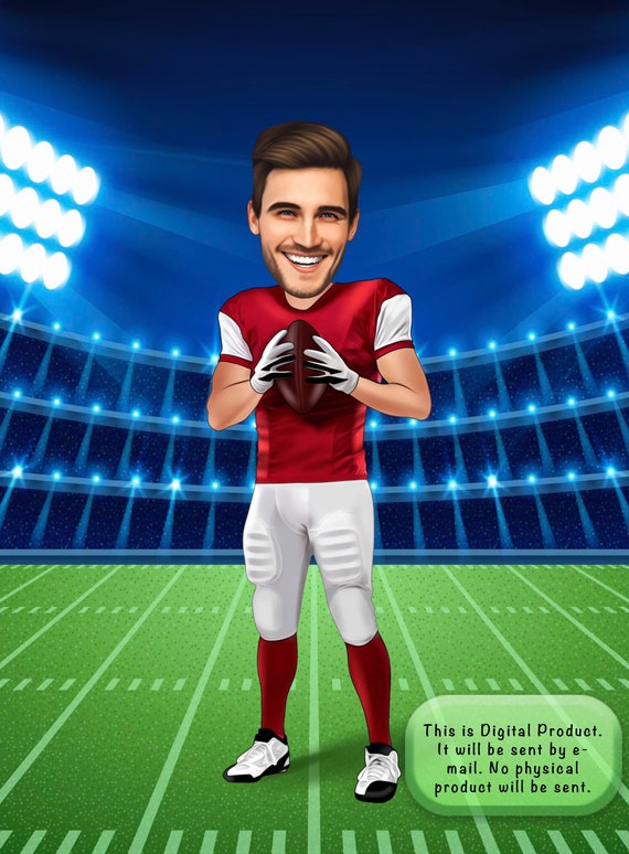 Cartoon Berühmten Fußball-star Action-figur, Fußballspieler