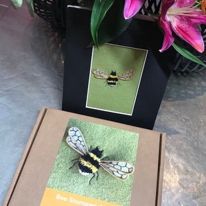 A Beautiful Stumpwork Bee to Create. the Specialist Bee Fabric is Made ...