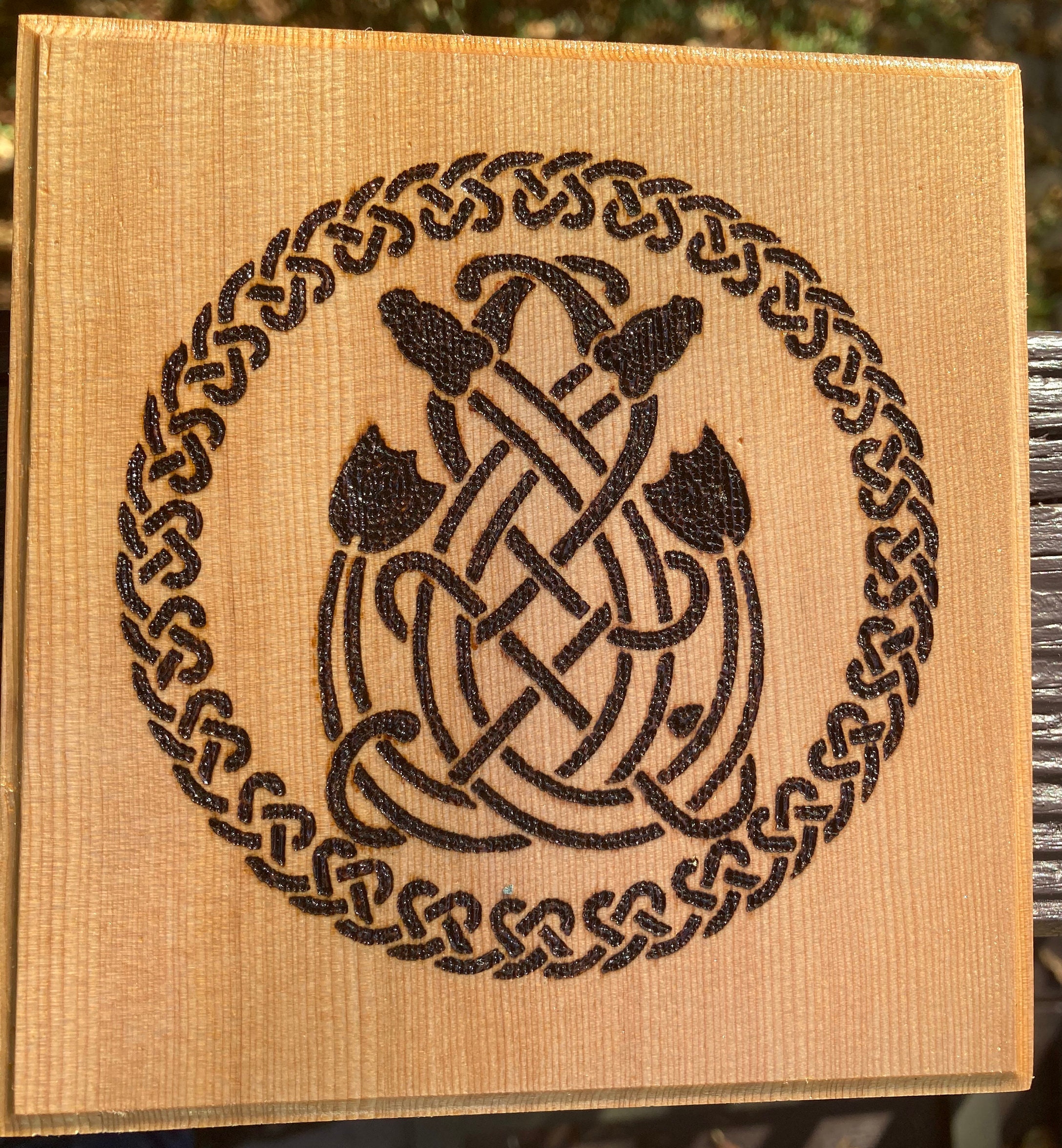 Celtic Knot Wall Art Etsy