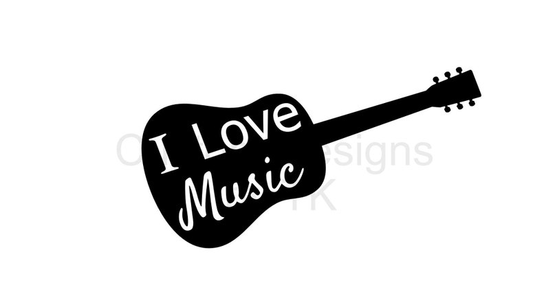 Download Cricut Cut Files Svg Instant Download Guitar Clip Art Svg Cut Files I Love Music Guitar Svg Clip Art Art Collectibles Deshpandefoundationindia Org
