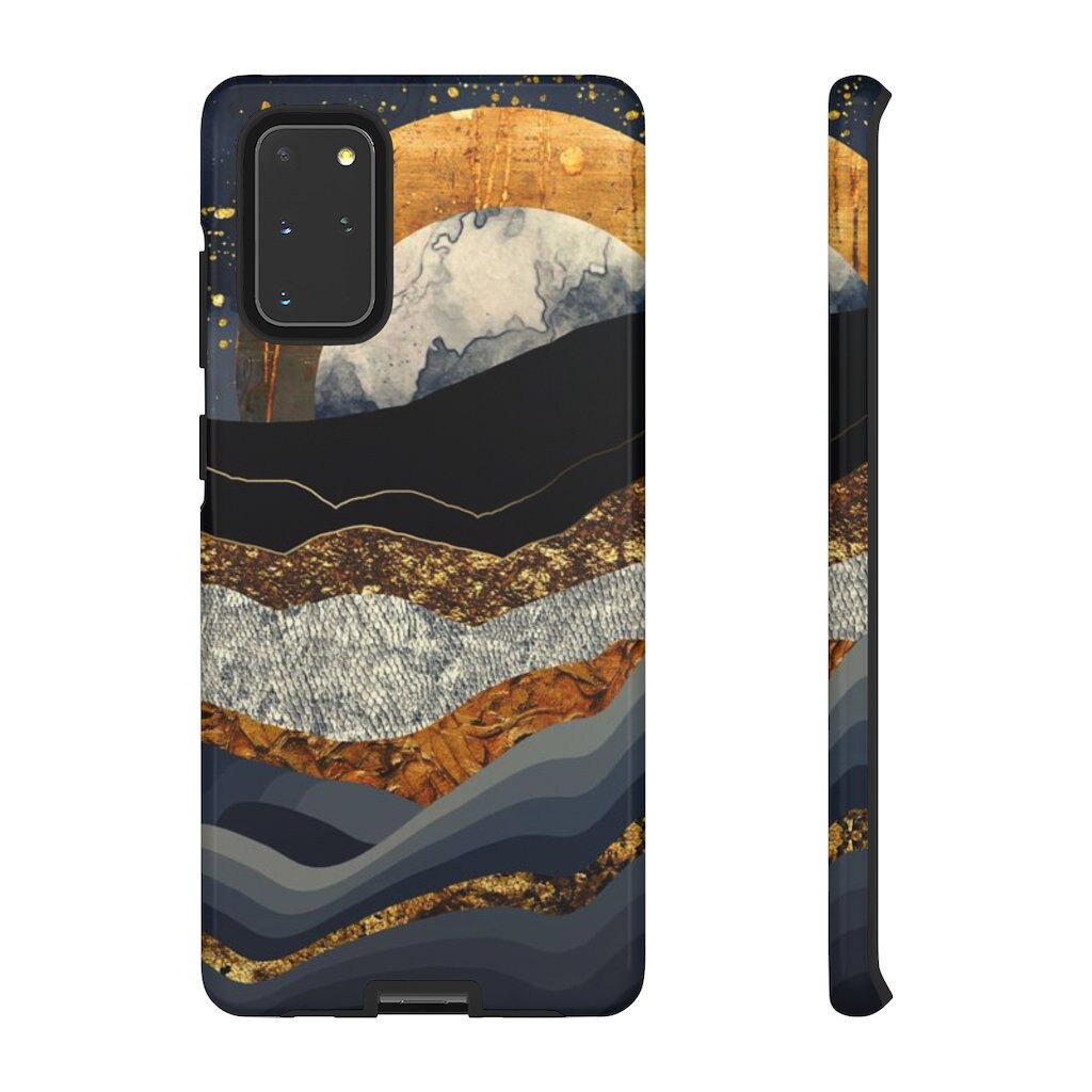 Gold Mountains Samsung Galaxy s10 plus case Night Art Phone | Etsy