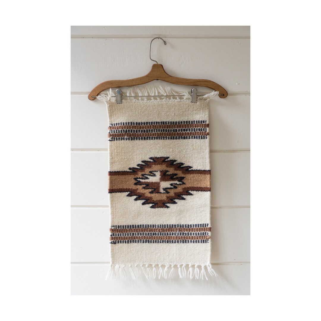 Vintage Southwest Weaving Southwest Wall Hanging Vintage Etsy