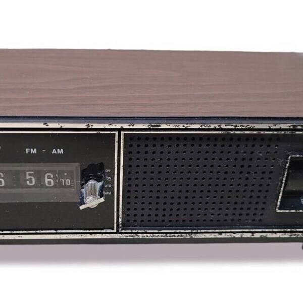 Vintage Flip Clock Etsy