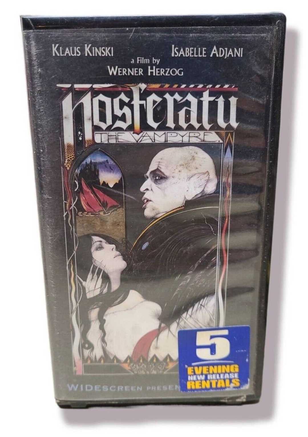 Nosferatu the Vampire VHS Horror Movie Clamshell Widescreen Etsy
