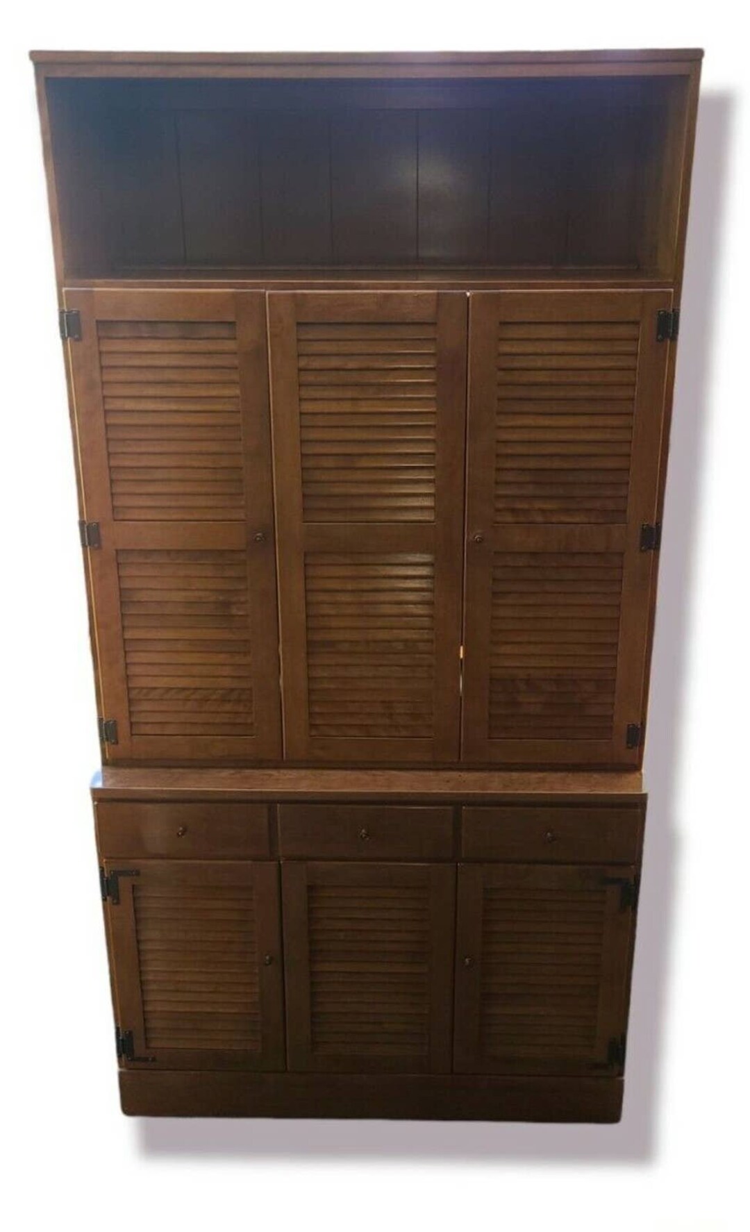 Vintage Ethan Allen Tall Dresser 18.5x40x78.5 Etsy