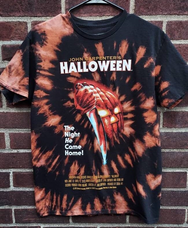 Discover Halloween Vintage Inspired Unisex Tie Dye Tee